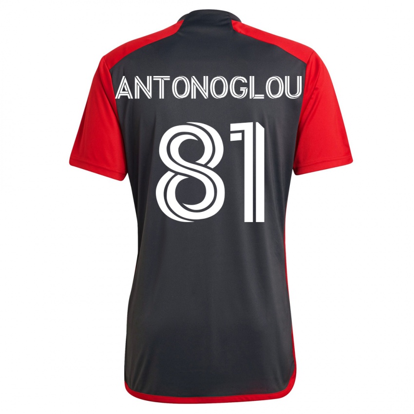 Kinderen Themi Antonoglou #81 Grijs Thuisshirt Thuistenue 2023/24 T-Shirt