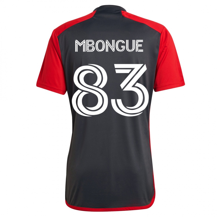 Kinderen Hugo Mbongue #83 Grijs Thuisshirt Thuistenue 2023/24 T-Shirt