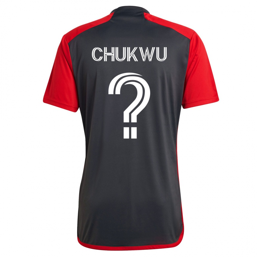 Kinderen Richard Chukwu #0 Grijs Thuisshirt Thuistenue 2023/24 T-Shirt