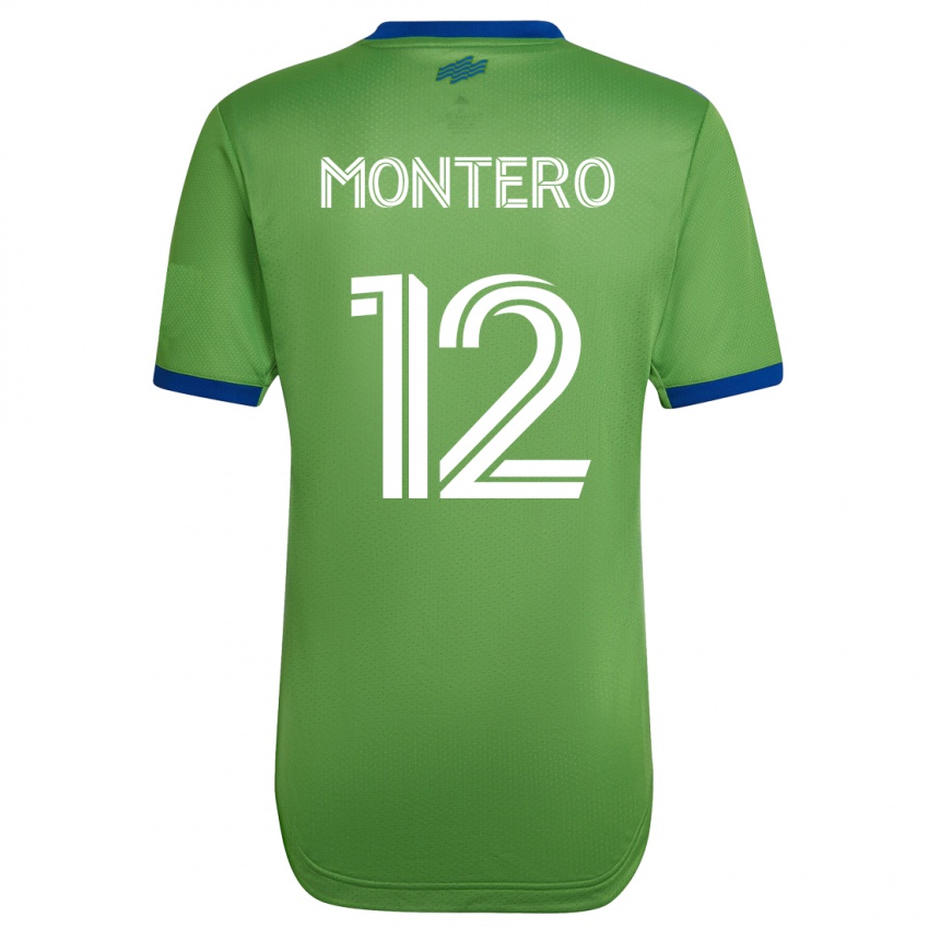 Kinderen Fredy Montero #12 Groente Thuisshirt Thuistenue 2023/24 T-Shirt