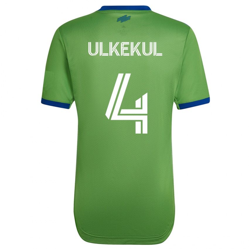 Kinderen Jodi Ulkekul #4 Groente Thuisshirt Thuistenue 2023/24 T-Shirt