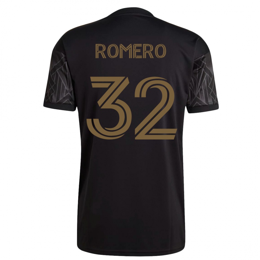 Kinderen Abraham Romero #32 Zwart Thuisshirt Thuistenue 2023/24 T-Shirt
