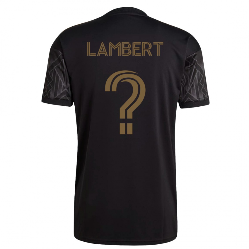 Kinderen Liam Lambert #0 Zwart Thuisshirt Thuistenue 2023/24 T-Shirt