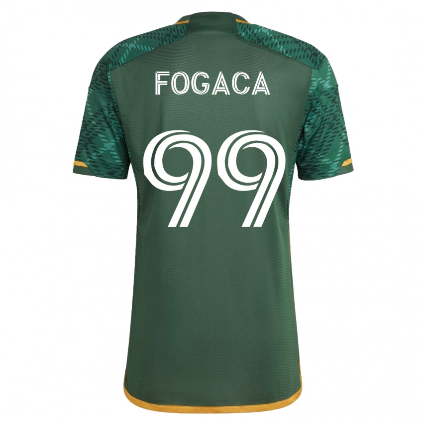 Kinderen Nathan Fogaça #99 Groente Thuisshirt Thuistenue 2023/24 T-Shirt