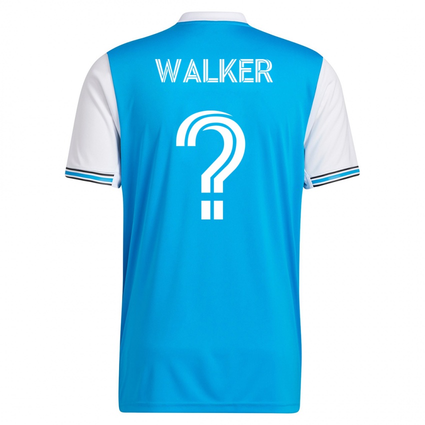 Kinderen Isaac Walker #0 Blauw Thuisshirt Thuistenue 2023/24 T-Shirt