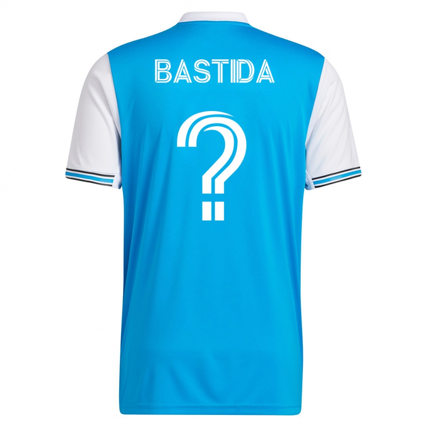 Kinderen Juan Martinez-Bastida #0 Blauw Thuisshirt Thuistenue 2023/24 T-Shirt