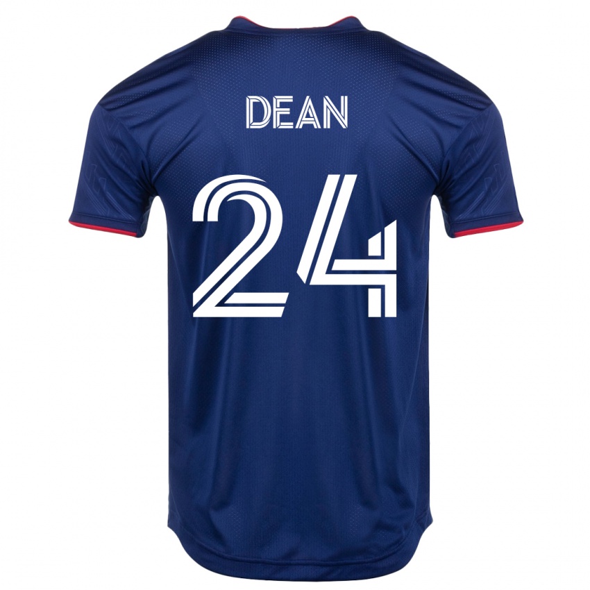 Kinderen Jonathan Dean #24 Marine Thuisshirt Thuistenue 2023/24 T-Shirt