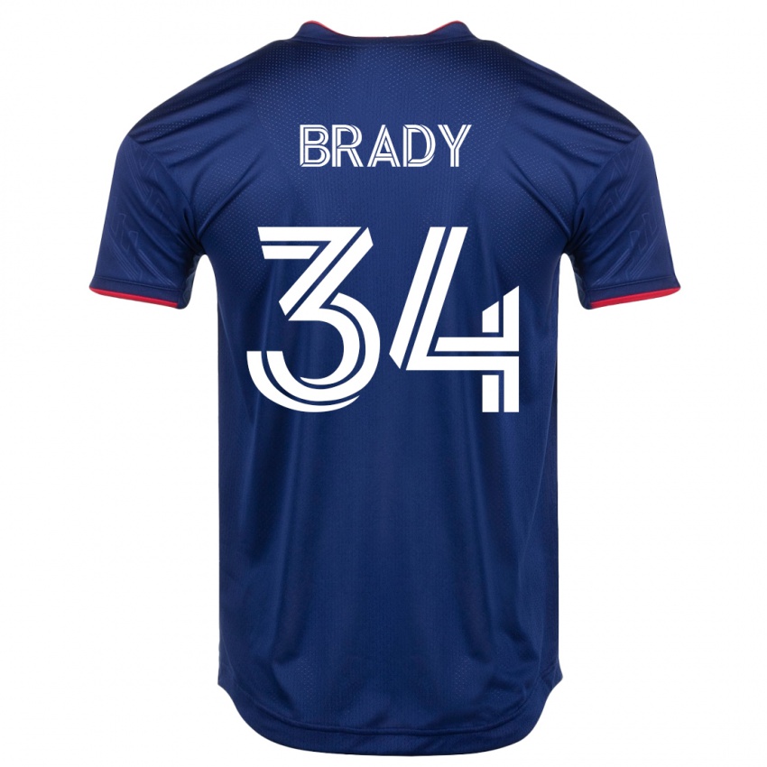 Kinderen Chris Brady #34 Marine Thuisshirt Thuistenue 2023/24 T-Shirt