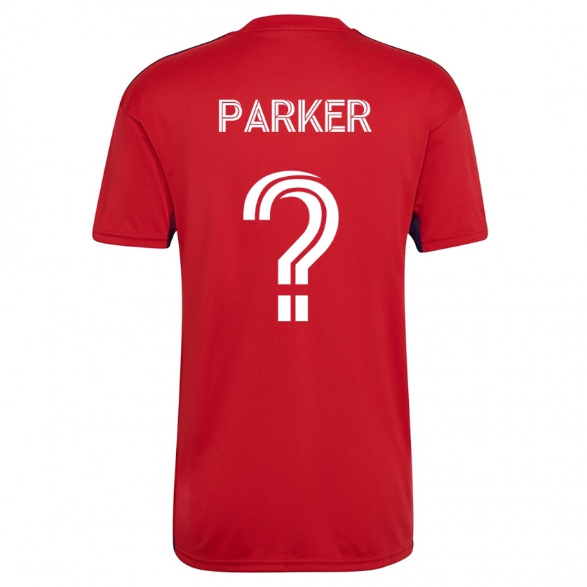 Kinderen Isaiah Parker #0 Rood Thuisshirt Thuistenue 2023/24 T-Shirt