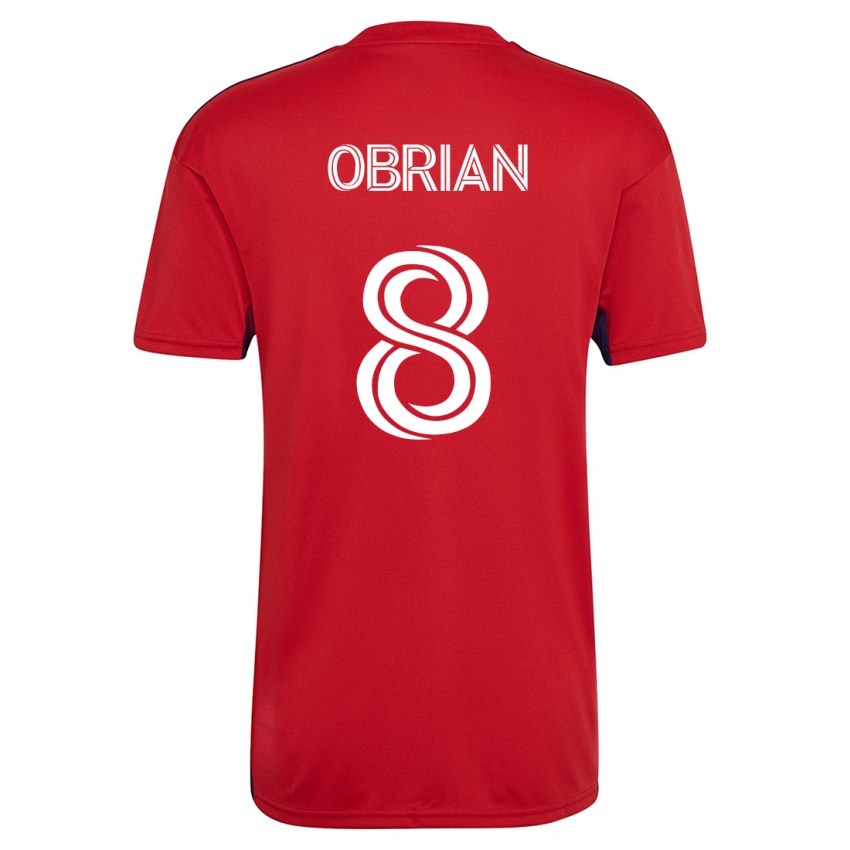 Kinderen Jáder Obrian #8 Rood Thuisshirt Thuistenue 2023/24 T-Shirt