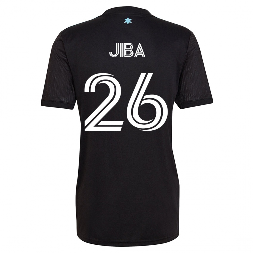 Kinderen Ryen Jiba #26 Zwart Thuisshirt Thuistenue 2023/24 T-Shirt