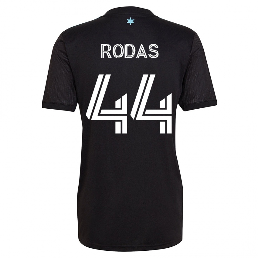 Kinderen Geremy Rodas #44 Zwart Thuisshirt Thuistenue 2023/24 T-Shirt