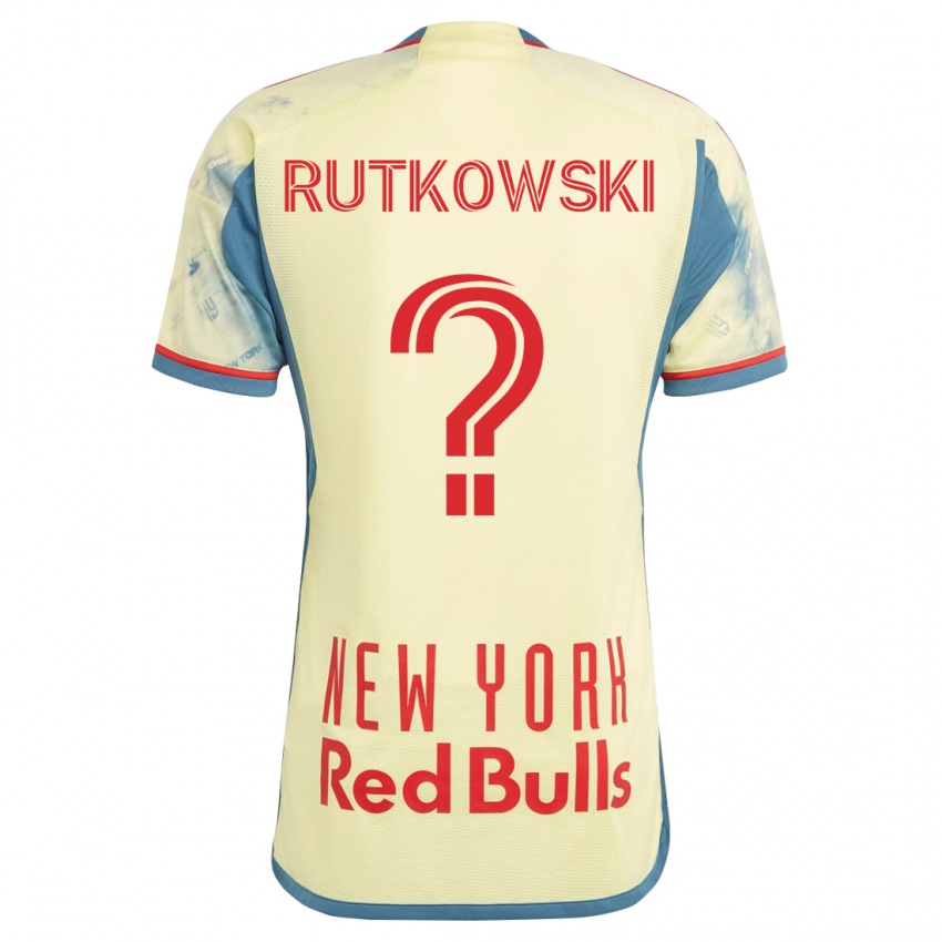 Kinderen Alan Rutkowski #0 Geel Thuisshirt Thuistenue 2023/24 T-Shirt