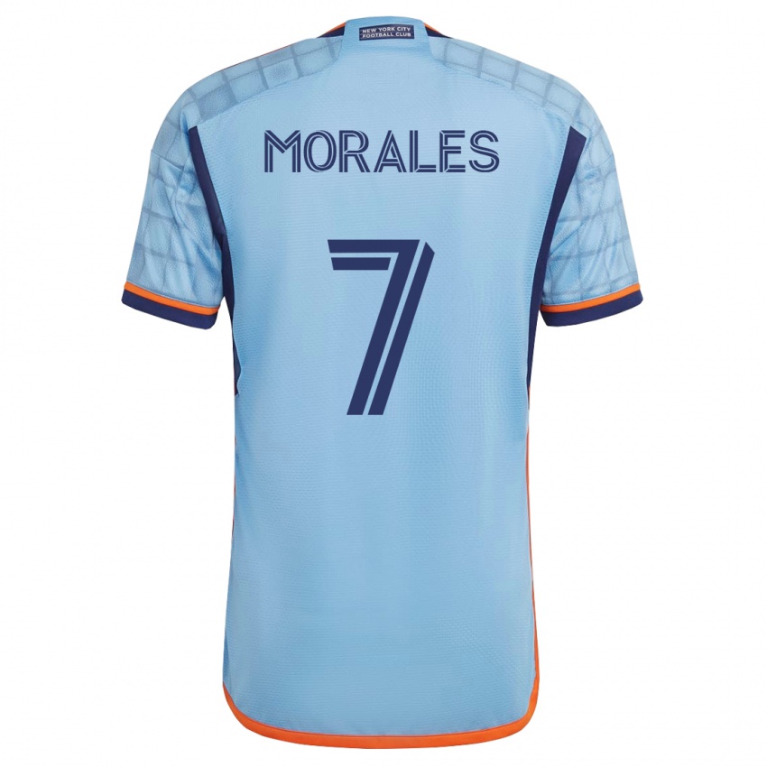 Kinderen Alfredo Morales #7 Blauw Thuisshirt Thuistenue 2023/24 T-Shirt