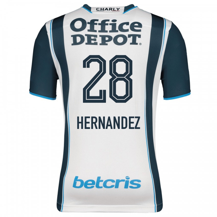 Kinderen Daniel Hernández #28 Marine Thuisshirt Thuistenue 2023/24 T-Shirt