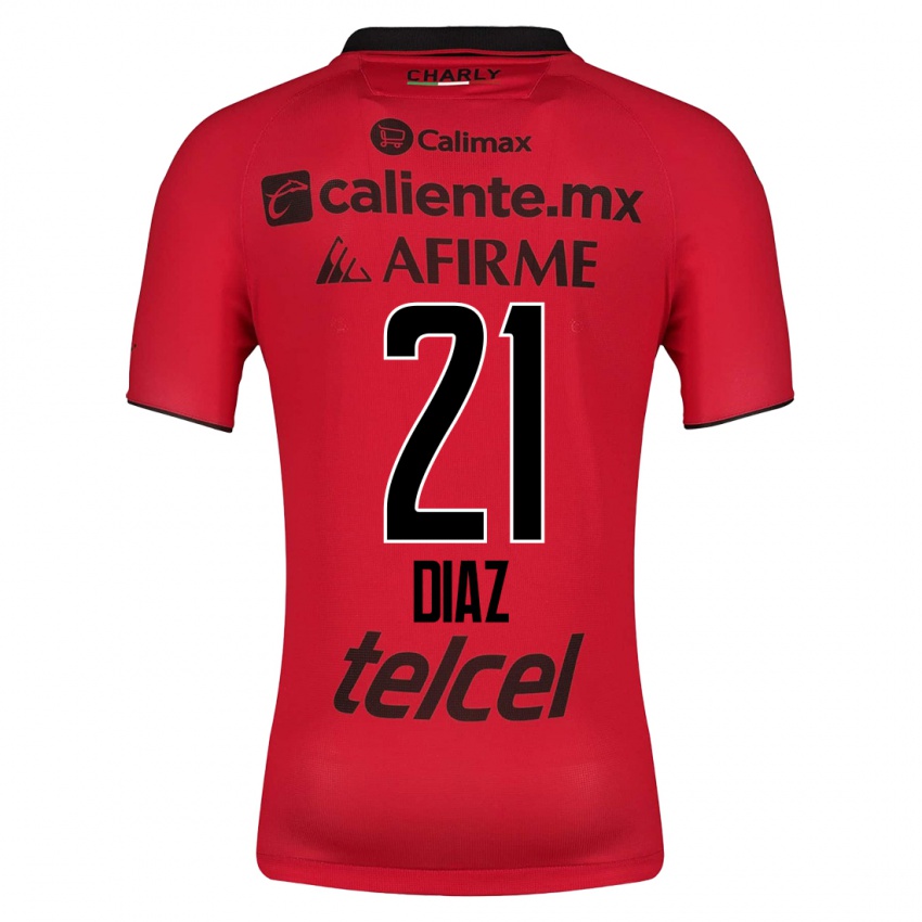 Kinderen Ricardo Díaz #21 Rood Thuisshirt Thuistenue 2023/24 T-Shirt