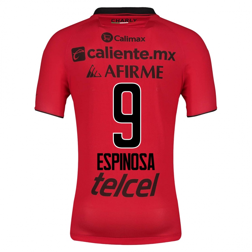 Kinderen Daniela Espinosa #9 Rood Thuisshirt Thuistenue 2023/24 T-Shirt