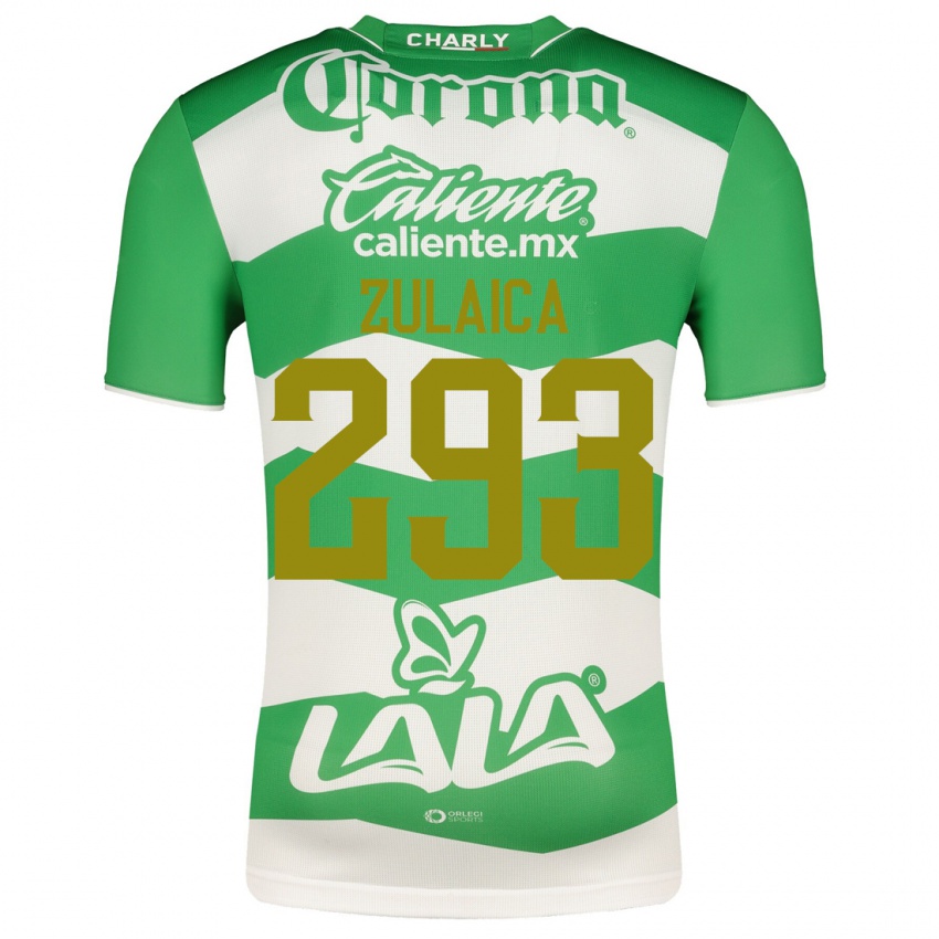 Kinderen José Zulaica #293 Groente Thuisshirt Thuistenue 2023/24 T-Shirt