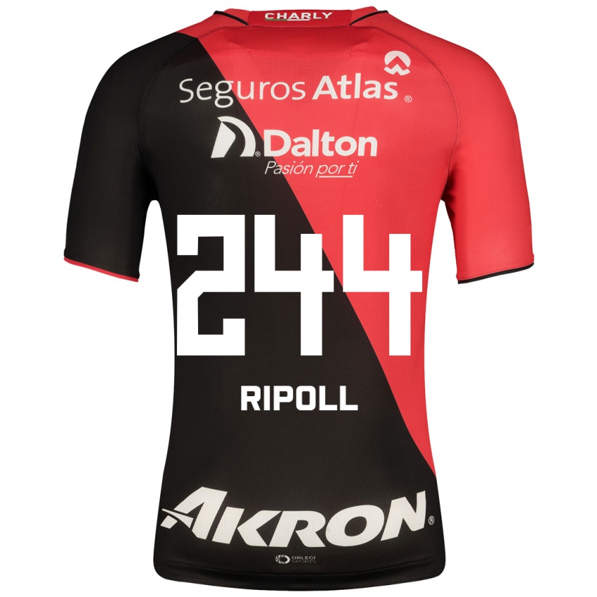 Kinderen Alonso Ripoll #244 Zwart Thuisshirt Thuistenue 2023/24 T-Shirt