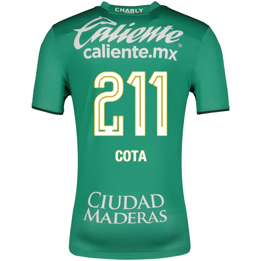 Kinderen Luis Cota #211 Groente Thuisshirt Thuistenue 2023/24 T-Shirt