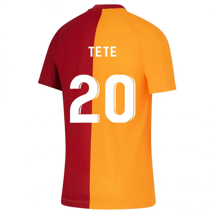 Kinderen Tete #20 Oranje Thuisshirt Thuistenue 2023/24 T-Shirt