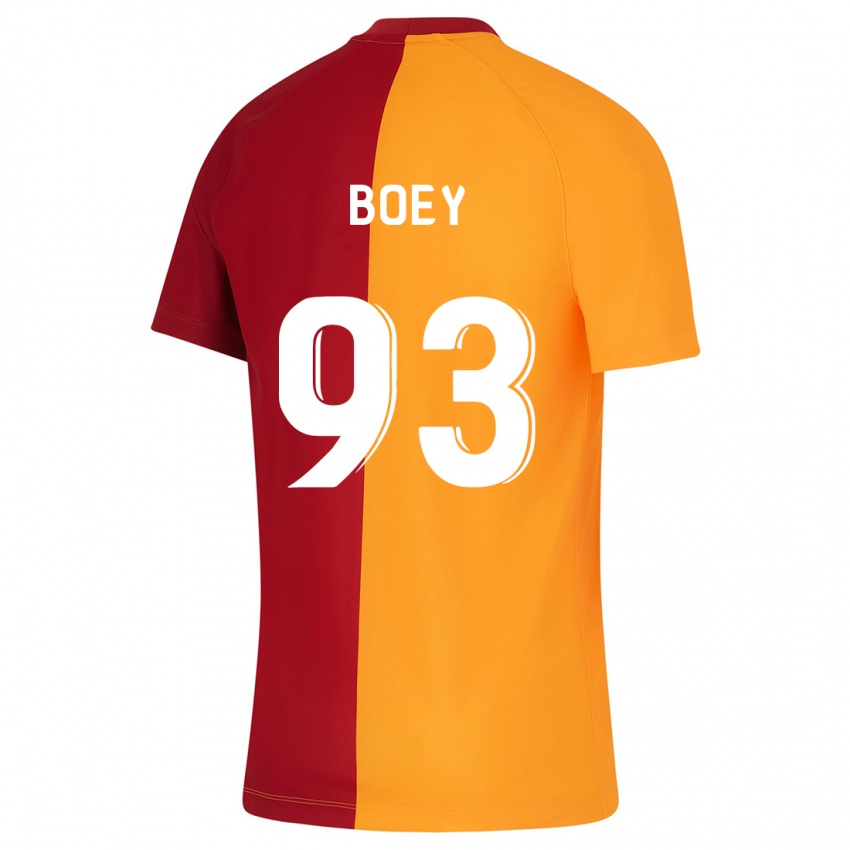 Kinderen Sacha Boey #93 Oranje Thuisshirt Thuistenue 2023/24 T-Shirt