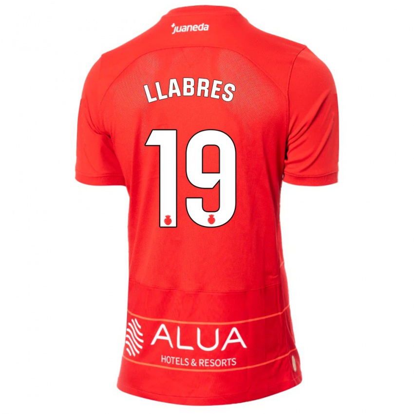 Kinderen Javi Llabrés #19 Rood Thuisshirt Thuistenue 2023/24 T-Shirt