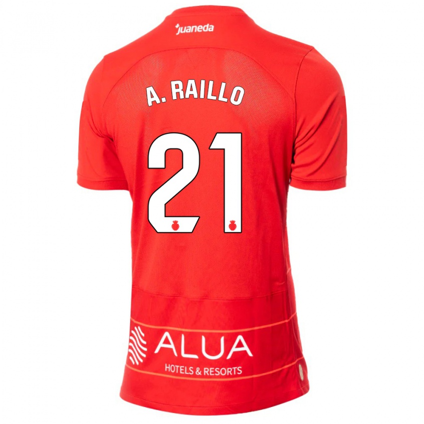 Kinderen Antonio Raíllo #21 Rood Thuisshirt Thuistenue 2023/24 T-Shirt