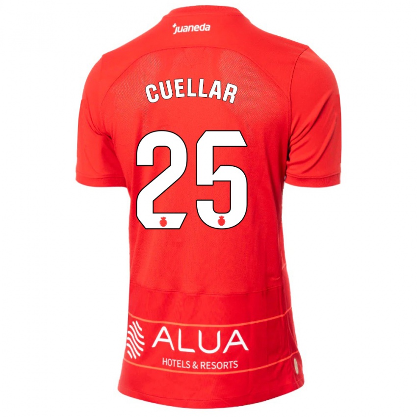 Kinderen Iván Cuéllar #25 Rood Thuisshirt Thuistenue 2023/24 T-Shirt