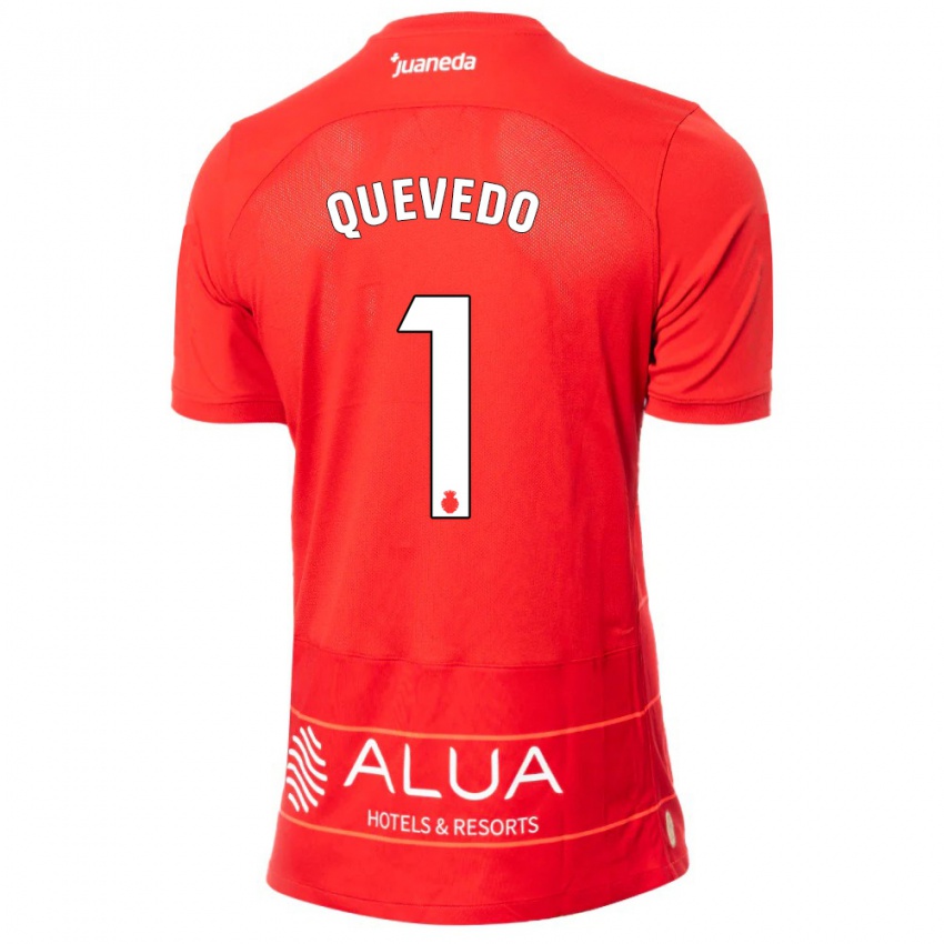 Kinderen Alex Quevedo #1 Rood Thuisshirt Thuistenue 2023/24 T-Shirt