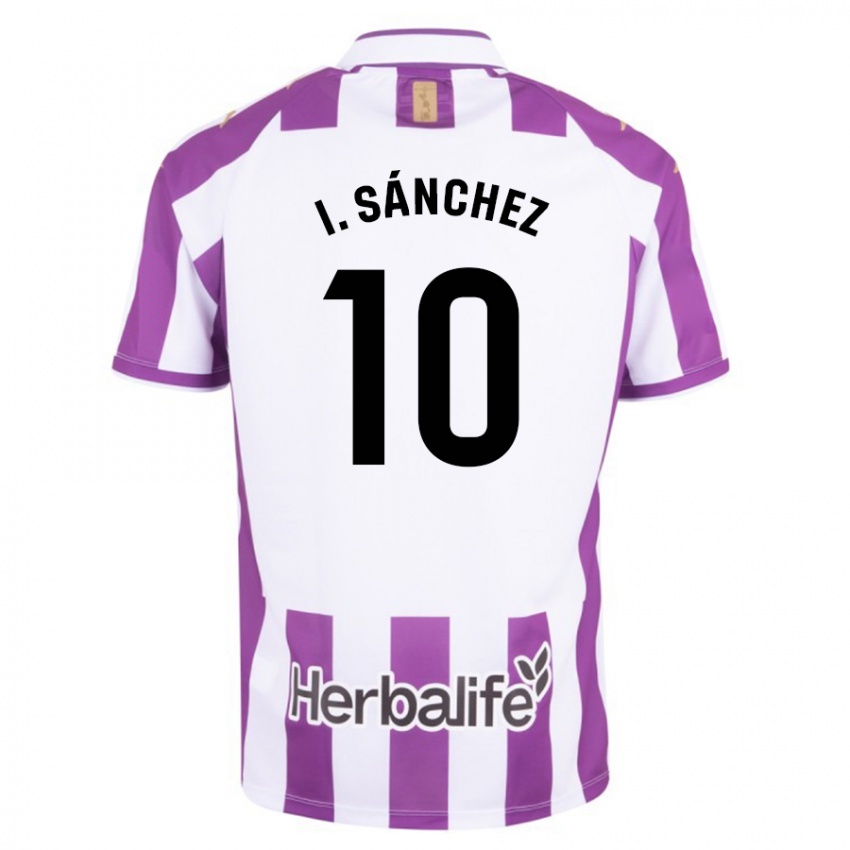 Kinderen Iván Sánchez #10 Paars Thuisshirt Thuistenue 2023/24 T-Shirt