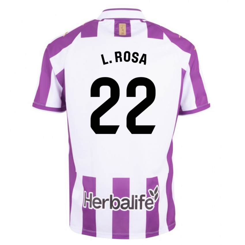 Kinderen Lucas Rosa #22 Paars Thuisshirt Thuistenue 2023/24 T-Shirt