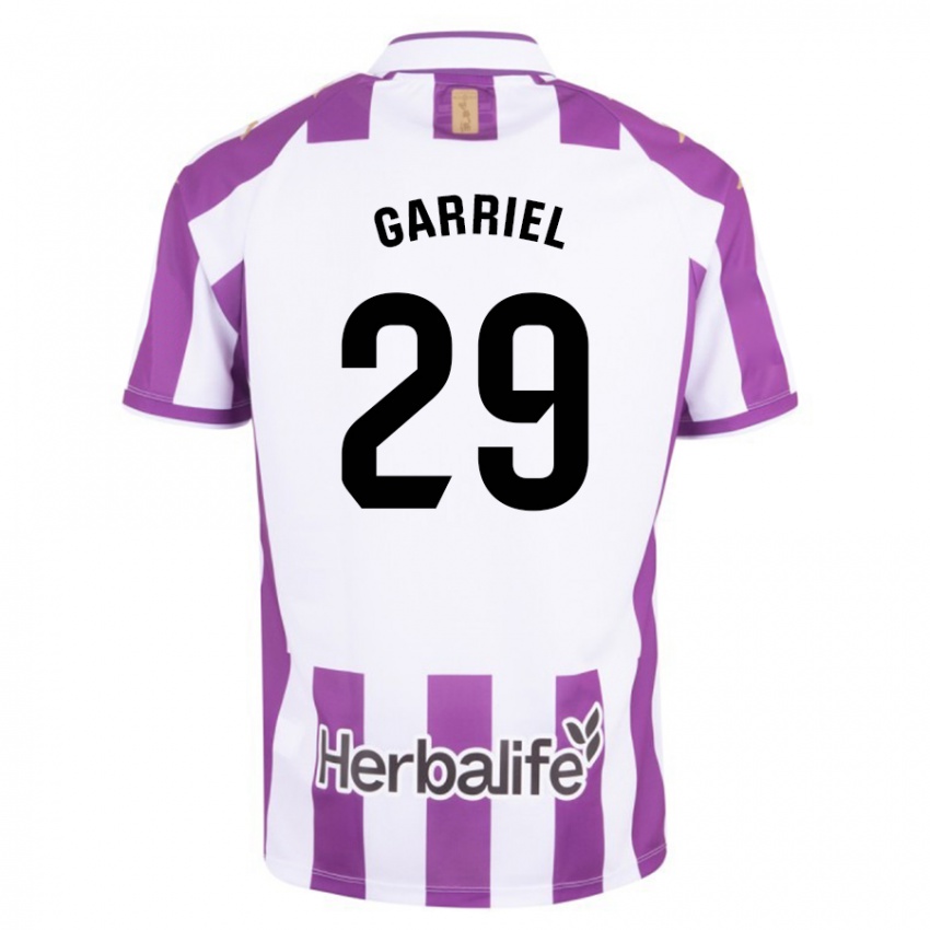 Kinderen Iván Garriel #29 Paars Thuisshirt Thuistenue 2023/24 T-Shirt