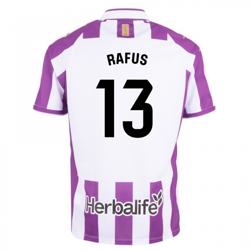 Kinderen Arnau Rafus #13 Paars Thuisshirt Thuistenue 2023/24 T-Shirt