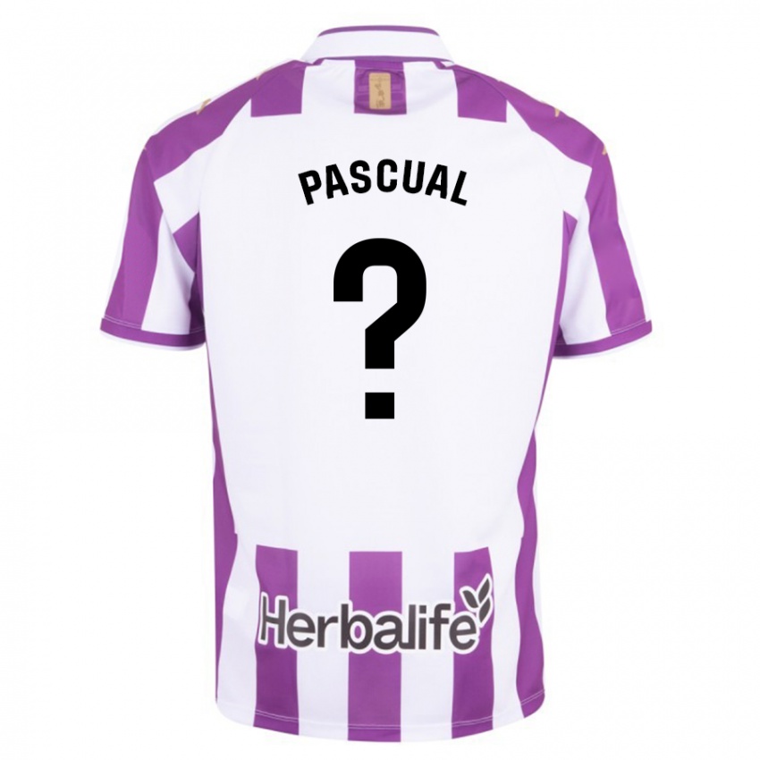 Kinderen Adrián Pascual #0 Paars Thuisshirt Thuistenue 2023/24 T-Shirt