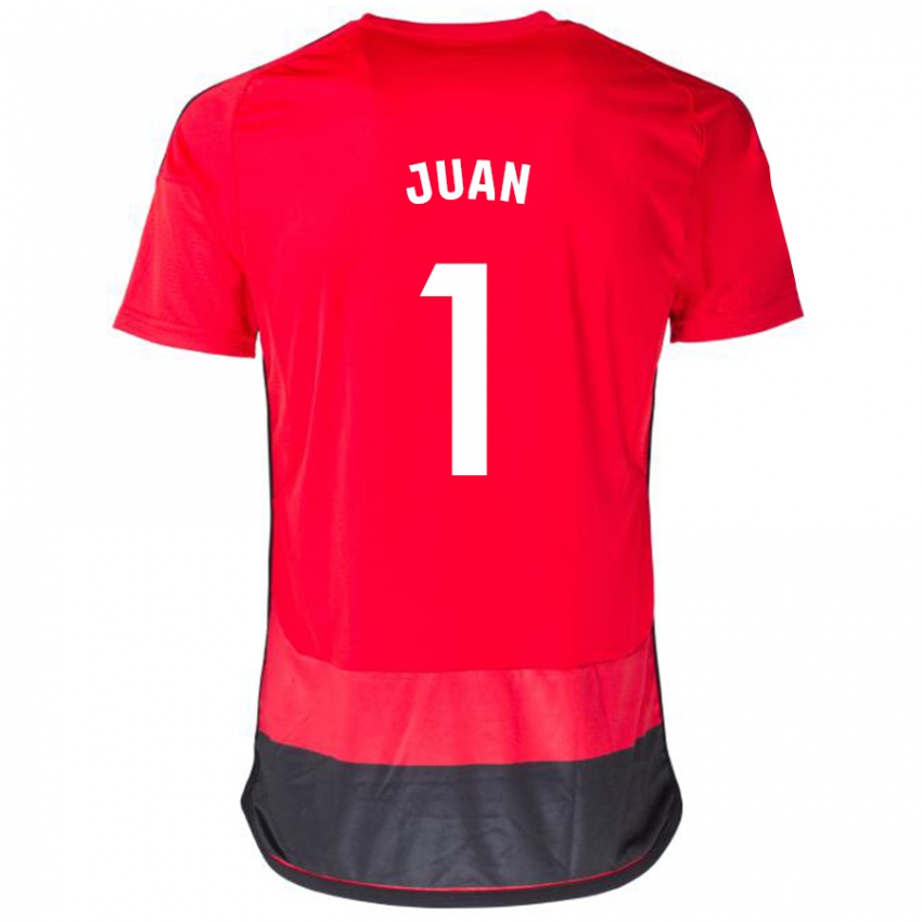 Kinderen Ramón Juan #1 Rood Zwart Thuisshirt Thuistenue 2023/24 T-Shirt