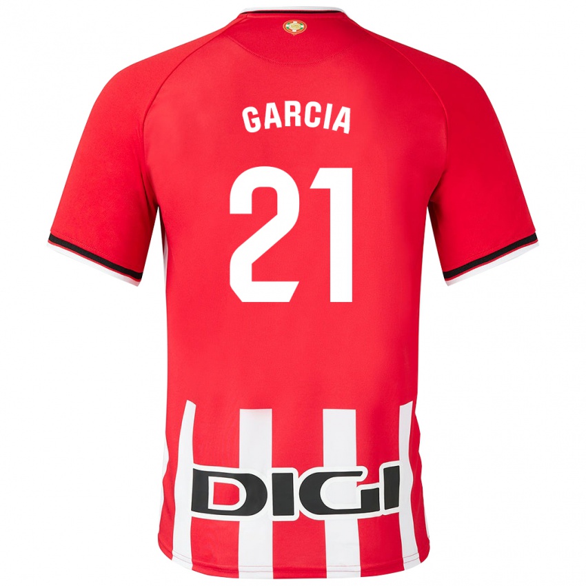 Kinderen Beñat García #21 Rood Thuisshirt Thuistenue 2023/24 T-Shirt