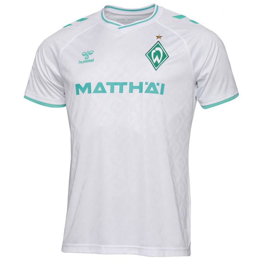 Kinderen Marco Friedl #32 Wit Uitshirt Uittenue 2023/24 T-Shirt