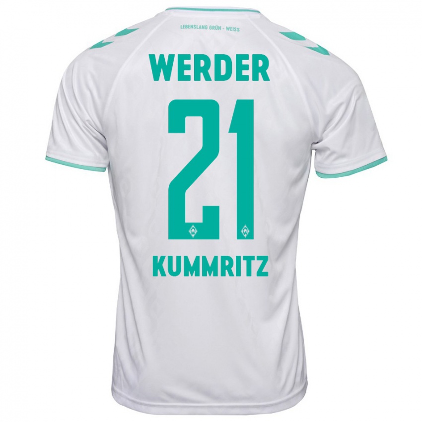 Kinderen Liam Kümmritz #21 Wit Uitshirt Uittenue 2023/24 T-Shirt