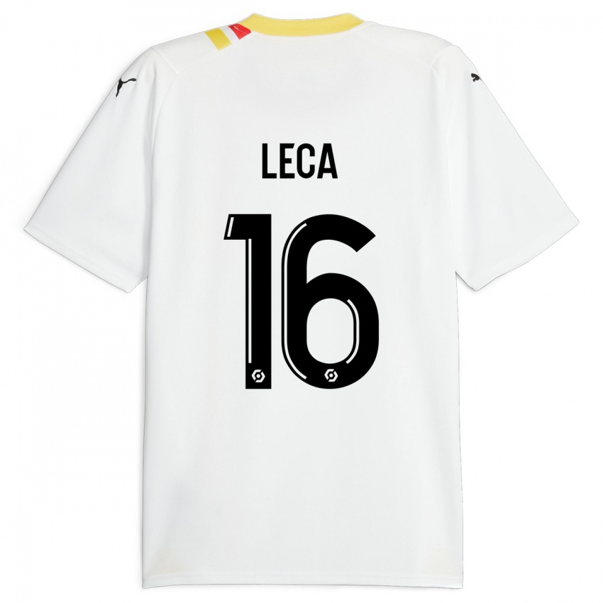 Kinderen Jean-Louis Leca #16 Zwart Uitshirt Uittenue 2023/24 T-Shirt