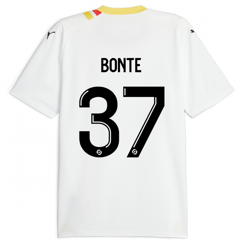 Kinderen Nolan Bonte #37 Zwart Uitshirt Uittenue 2023/24 T-Shirt