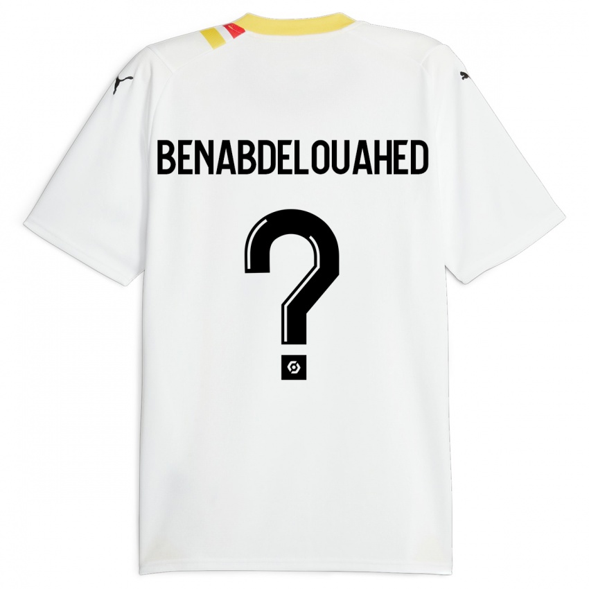 Kinderen Kaïs Benabdelouahed #0 Zwart Uitshirt Uittenue 2023/24 T-Shirt