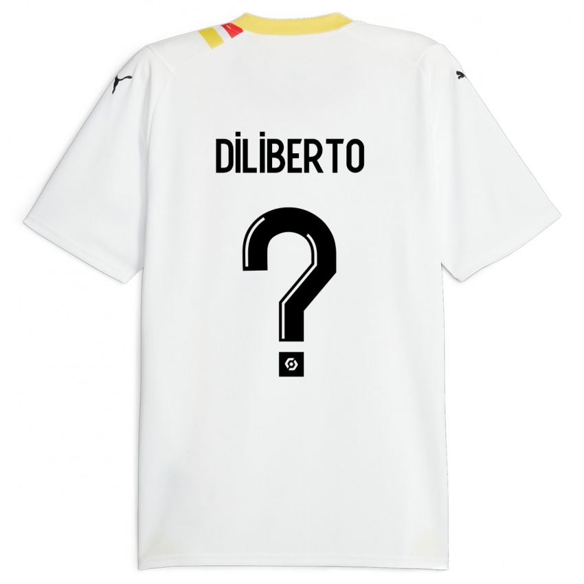 Kinderen Noah Diliberto #0 Zwart Uitshirt Uittenue 2023/24 T-Shirt