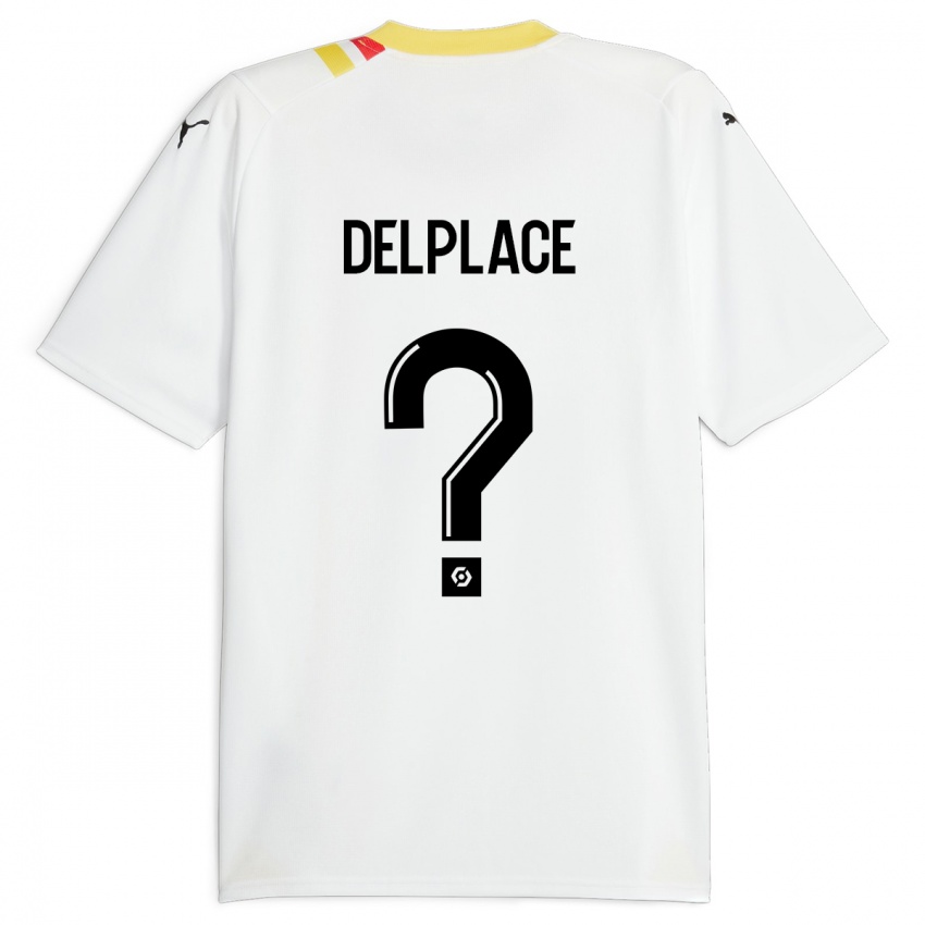 Kinderen Adam Delplace #0 Zwart Uitshirt Uittenue 2023/24 T-Shirt