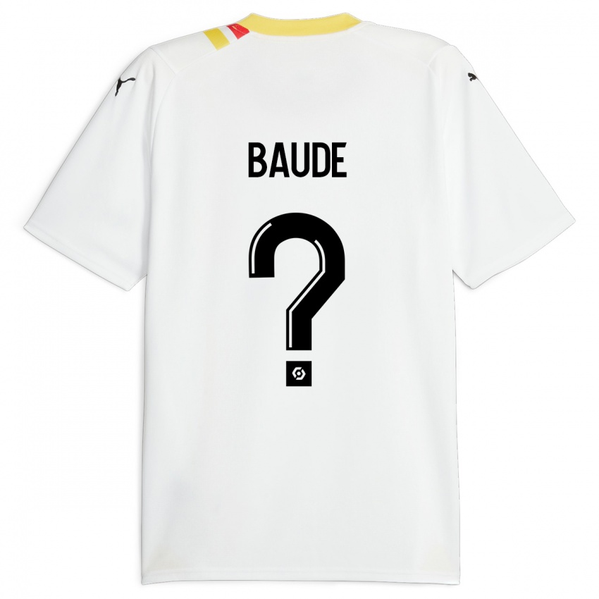 Kinderen Léo Baudé #0 Zwart Uitshirt Uittenue 2023/24 T-Shirt