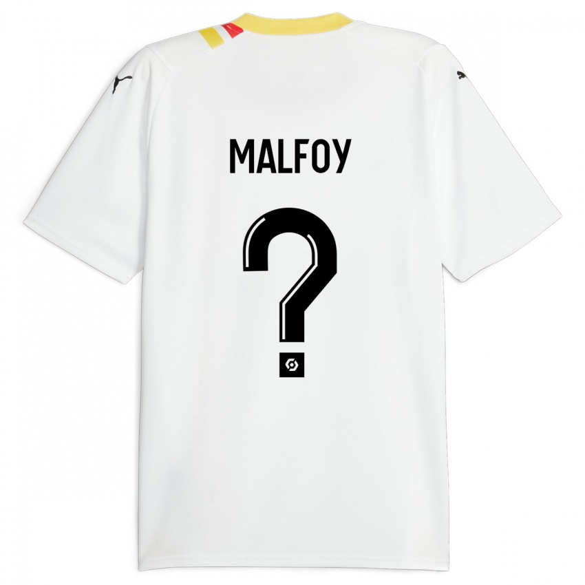 Kinderen Lucas Malfoy #0 Zwart Uitshirt Uittenue 2023/24 T-Shirt