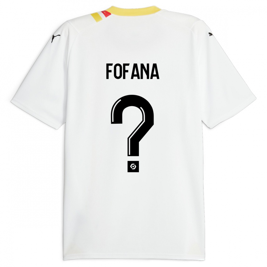 Kinderen Rayan Fofana #0 Zwart Uitshirt Uittenue 2023/24 T-Shirt