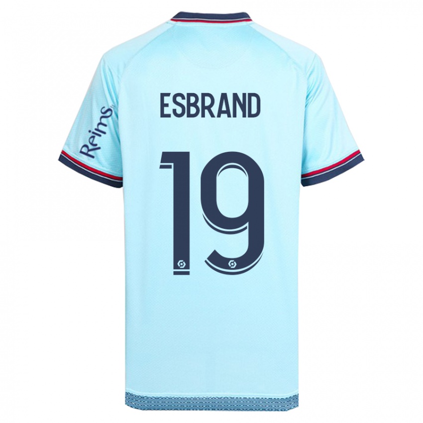 Kinderen Josh Wilson-Esbrand #19 Hemelsblauw Uitshirt Uittenue 2023/24 T-Shirt