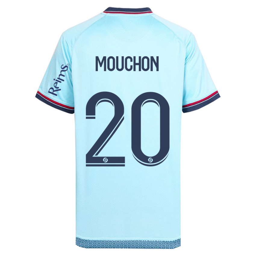 Kinderen Noemie Mouchon #20 Hemelsblauw Uitshirt Uittenue 2023/24 T-Shirt