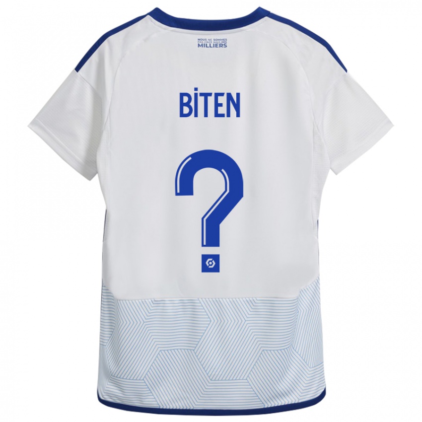 Kinderen Clancy Valère Biten #0 Wit Uitshirt Uittenue 2023/24 T-Shirt